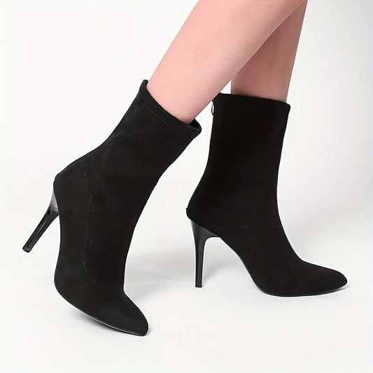 high-heeled boots, new autumn style