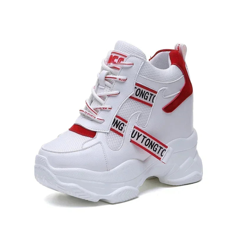 WOMEN NEW High Quality Chunky Platform Outdoor Sneakers Women Super High Heels Casual