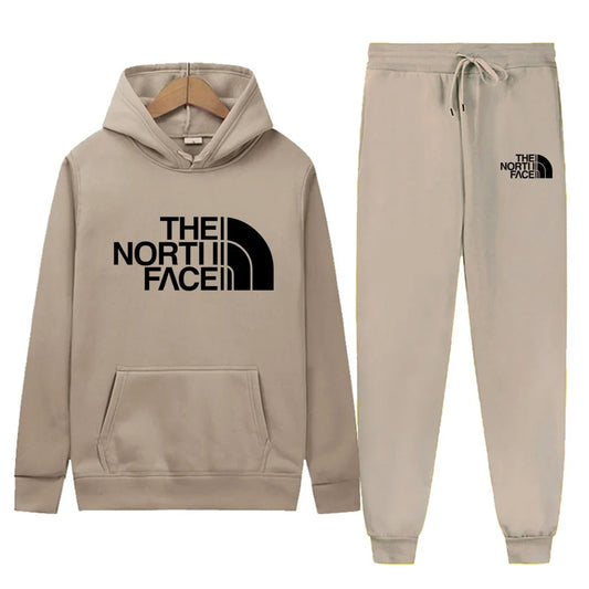 Men Women New Autumn Winter Tracksuit Hoodies + Pants 2Pcs Sets Suit Fashion Trend Hip Hop Y2K Clothing Sportswear Sweatshirts