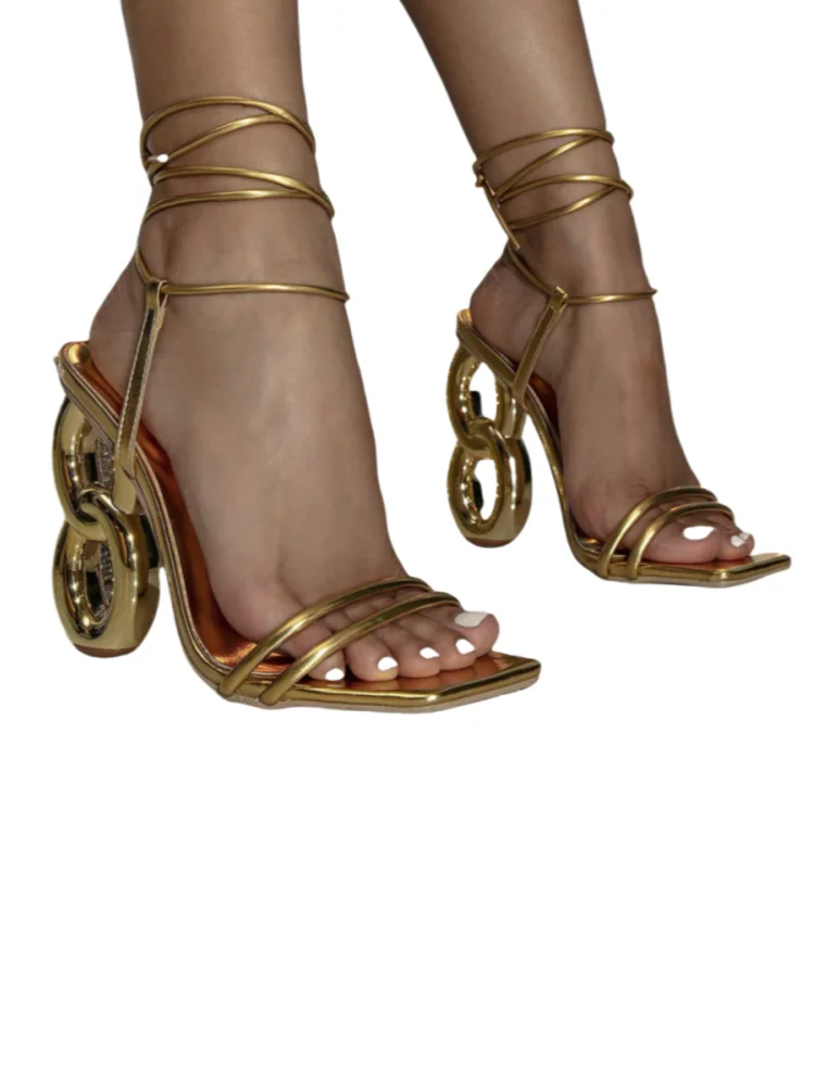 Women Wedding Pumps High Heel Shoes Fashion Party Gold Ladies