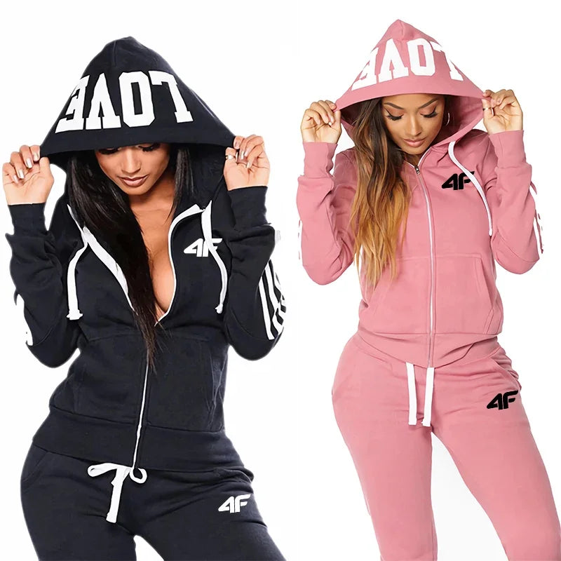 Women Outdoors autumn winter two piece