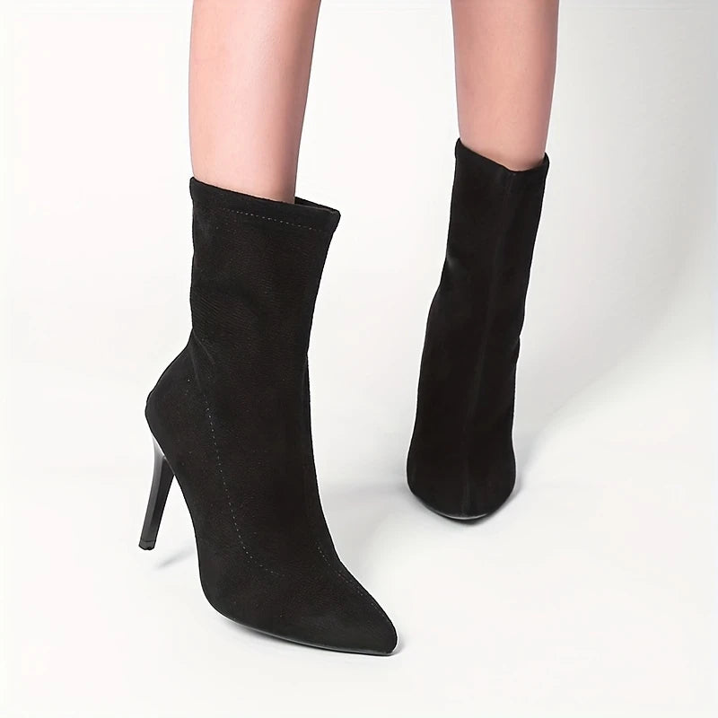 high-heeled boots, new autumn style