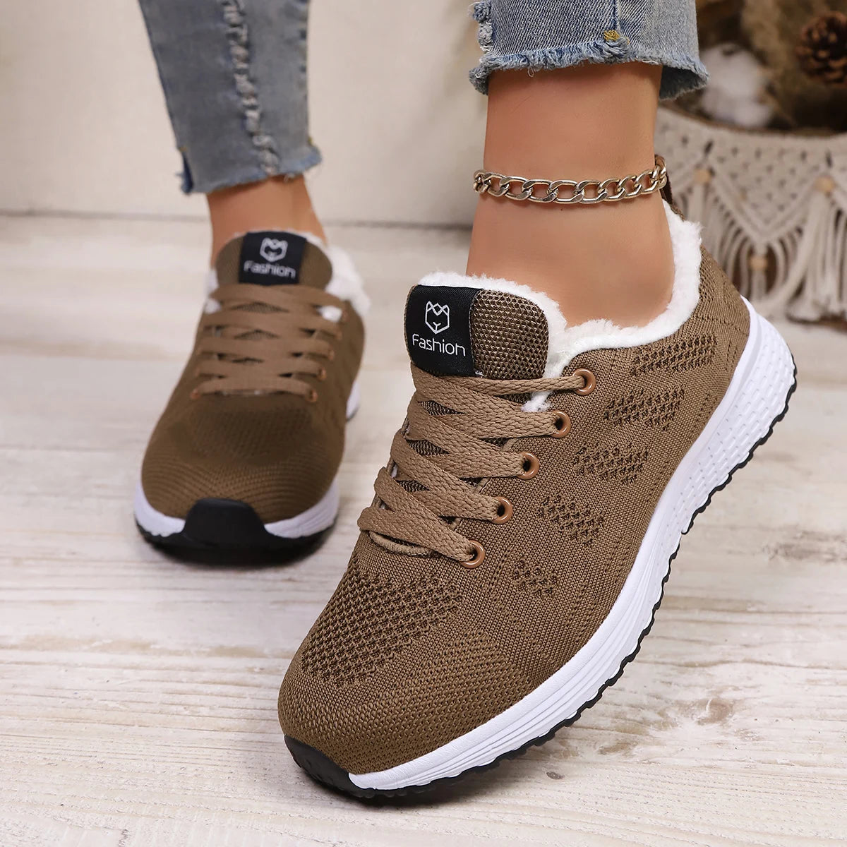 Women winter Warm  Casual Sports Shoes