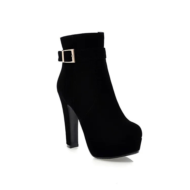 Woman Fashion High Heels Boots