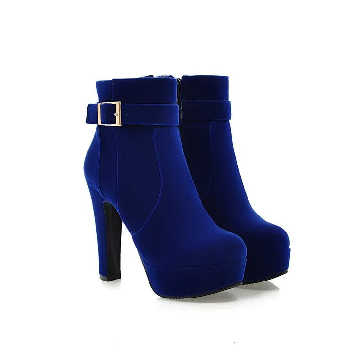 Woman Fashion High Heels Boots