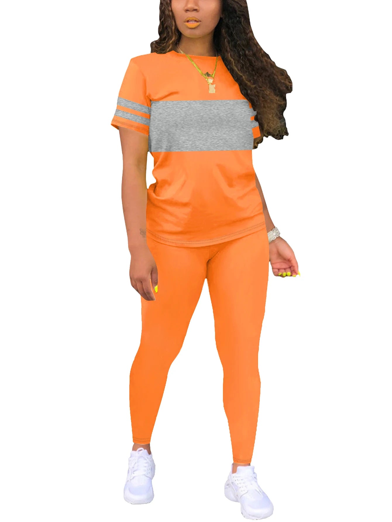 Ladies summer casual set fashionable comfortable clothing outfit