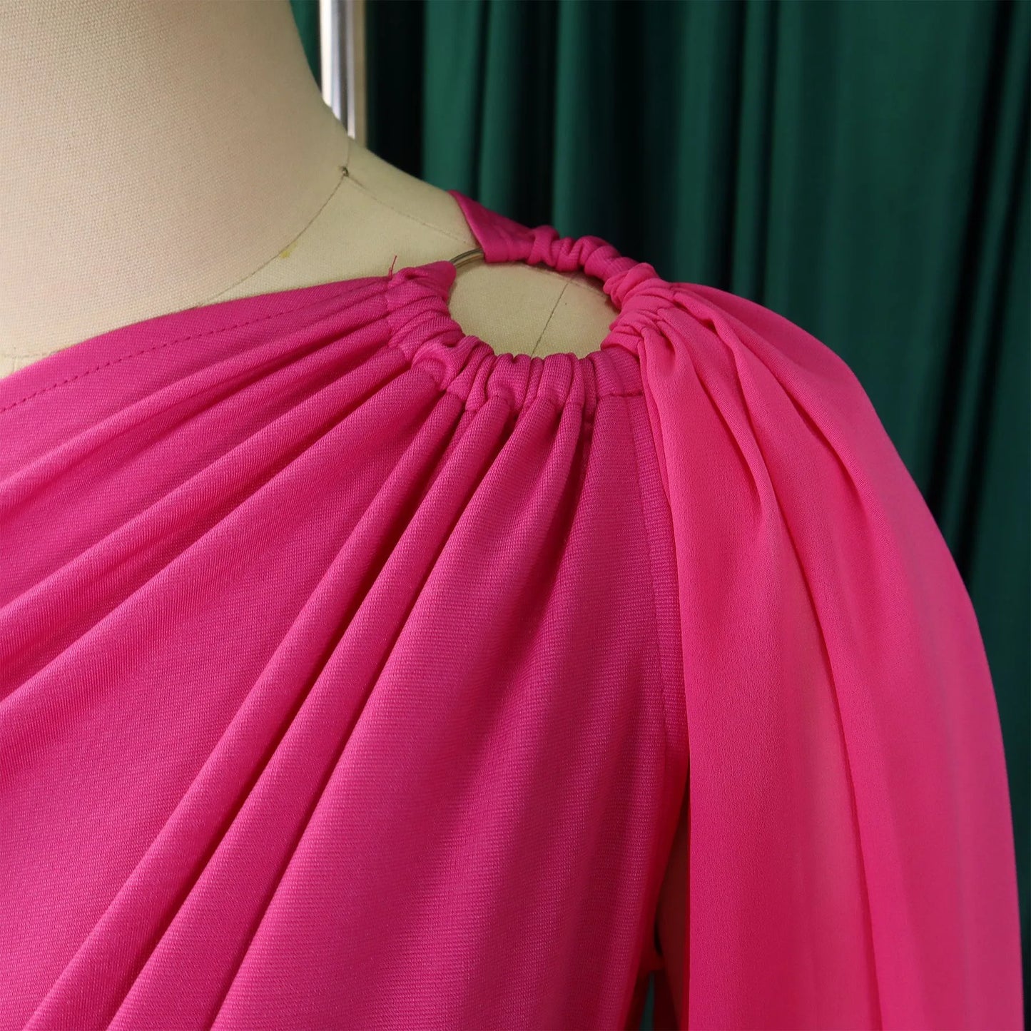 Woman Elegant Jumpsuits & Rompers for  One Shoulder Flying Sleeve High Waisted Luxury Birthday Party Dinner Outfits