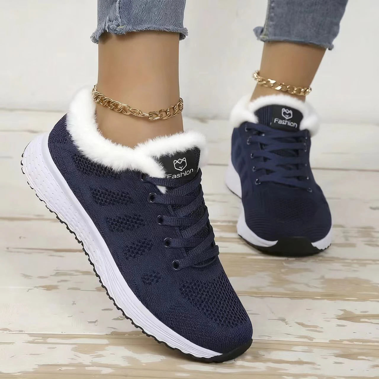 Women winter Warm  Casual Sports Shoes