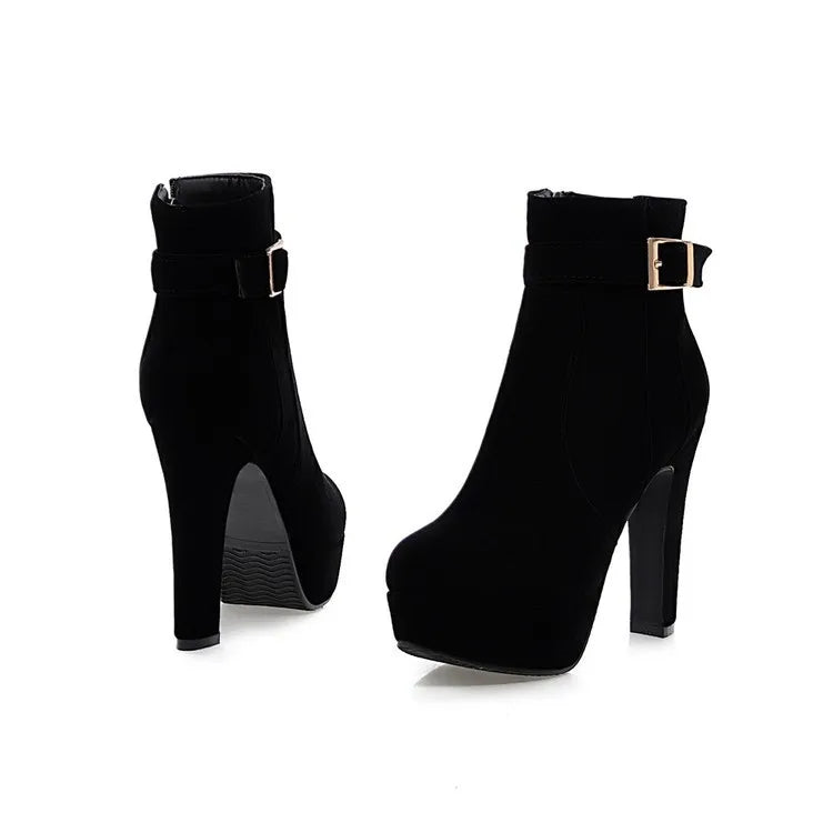 Woman Fashion High Heels Boots