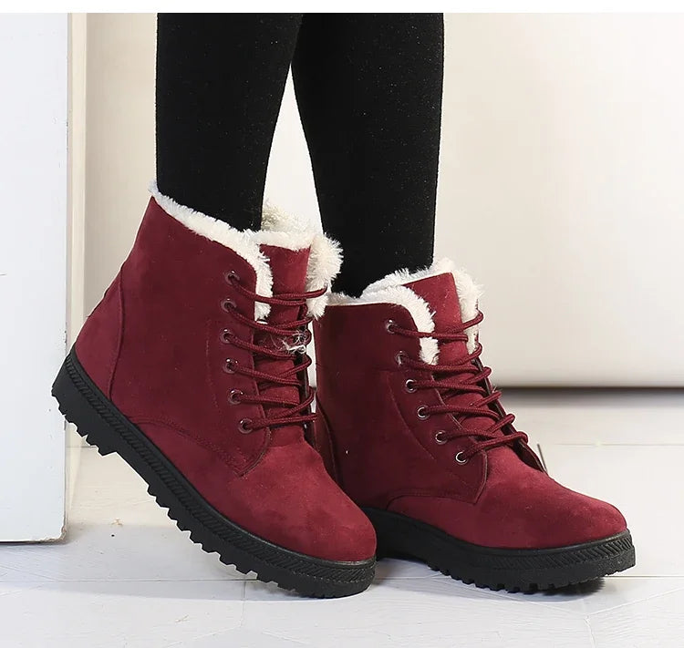 Women Winter Boots Ladies Snow Boots