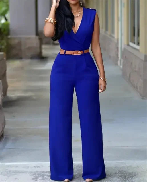 Women Jumpsuit Newly Sleeveless Romper Bodysuit Bodycon Party Streetwear Outfit Clothes Party Playsuit