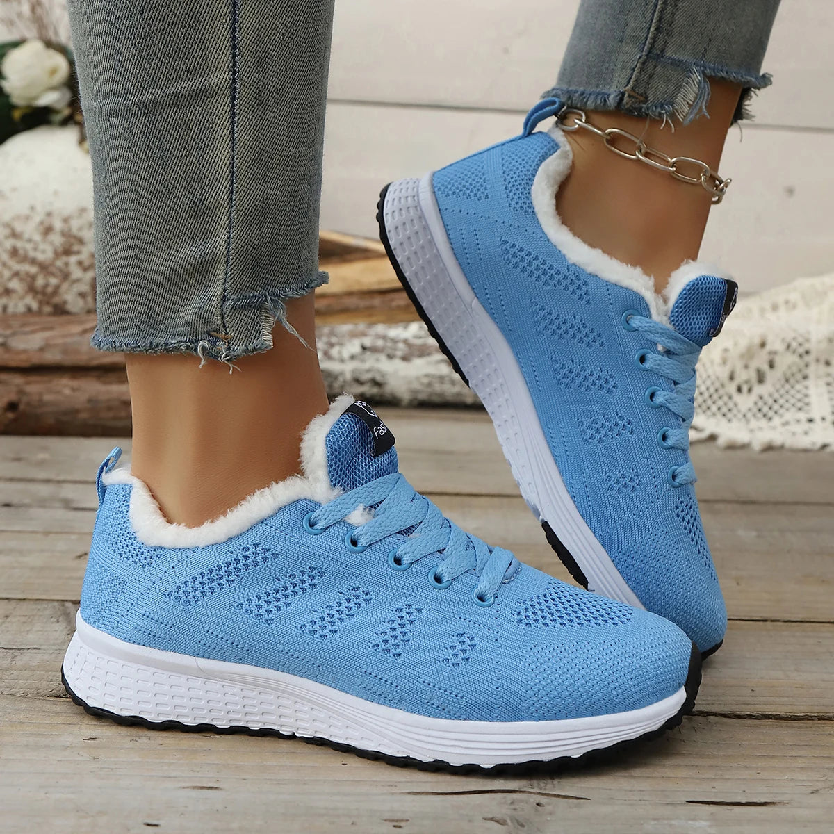 Women winter Warm  Casual Sports Shoes
