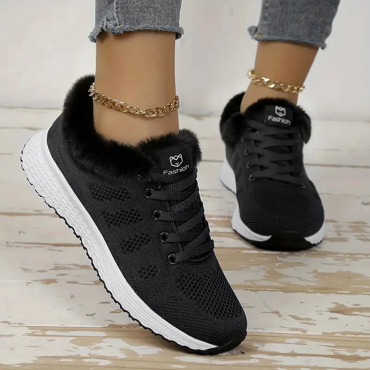 Women winter Warm  Casual Sports Shoes