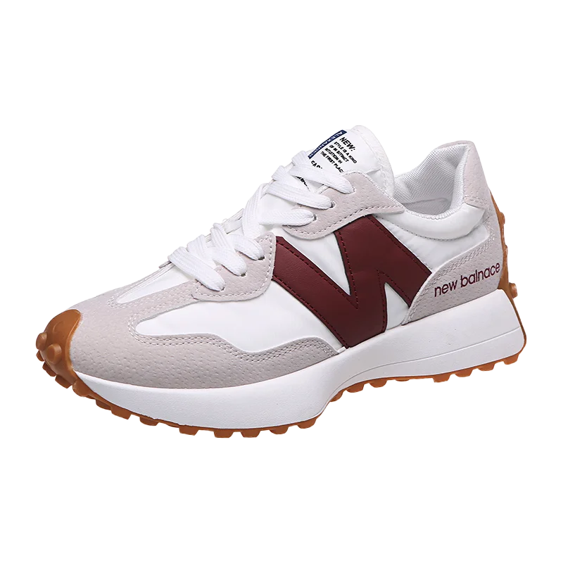 Women's causal breathable lace up sneakers