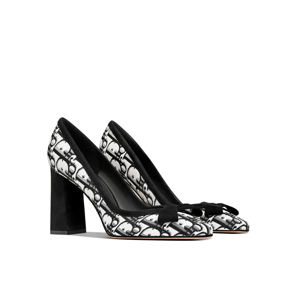 Women Black Suede Chunky Heel Square Toe Women Shoes Autumn Fashion Comfortable Designer High Heels