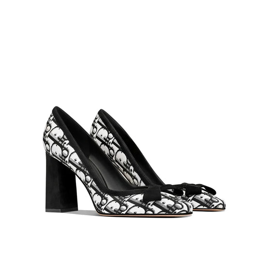 Women Black Suede Chunky Heel Square Toe Women Shoes Autumn Fashion Comfortable Designer High Heels